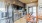 kitchen with grey cabinets and stainless steel appliances